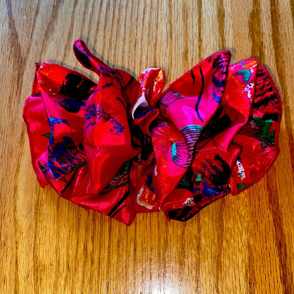 1980’s POWER PUFF hair bow clip 😍